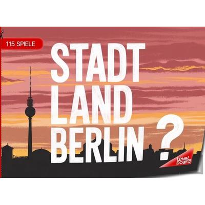 Stadt, Land, Berlin - 115 Spielblöcke, Taschenbuch von LevelBoard Spiele, LevelBoard Spiele, 978-3-693-19802-5