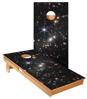 Skip's Garage Deep Field Cornhole Boards