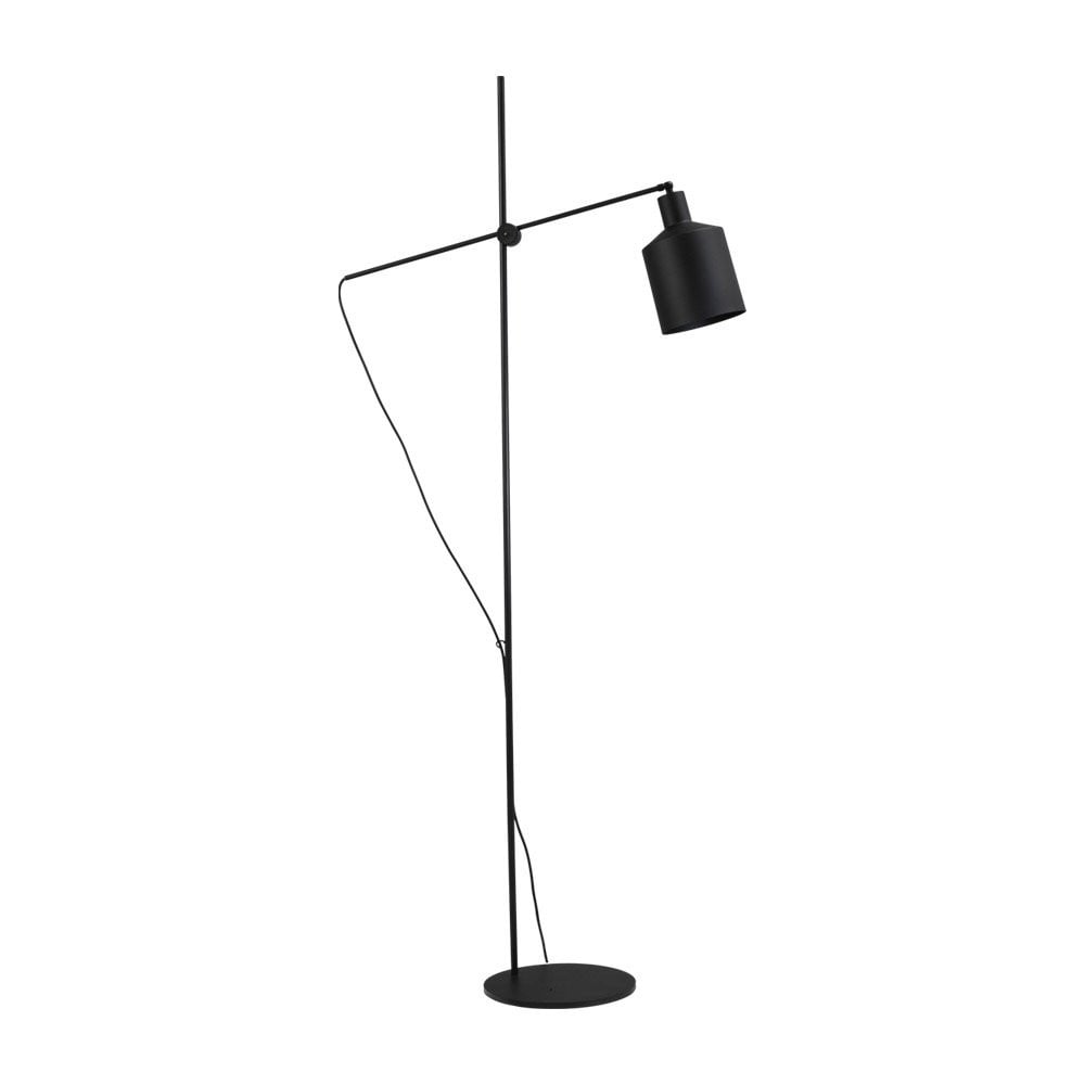 Masterlight Concepto 161 Landelijke vloerlamp zwart metalen rustieke leeslamp