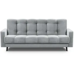 3-SITZER Schlafsofa Nancy Bis hellgrau