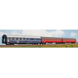 A.C.M.E. AC55291 H0 Set mit Schlafwagen und Liegewagen, DSB, Ep. IV