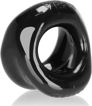 Oxballs Meat - Bigger Bulge Padded Pumping Cockring - Black