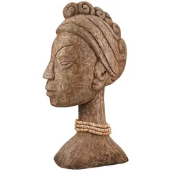 Casablanca by Gilde, Deko Figuren + Skulpturen, African Lady Bust