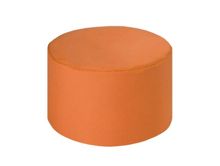 Fußhocker dot com Ø 50cm Orange