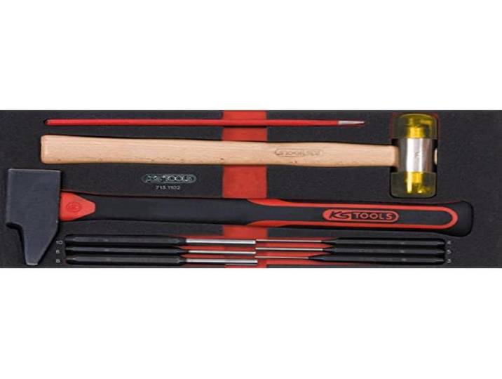 Module d'outils de frappe\, 9 pièces - KS TOOLS - 713.1102