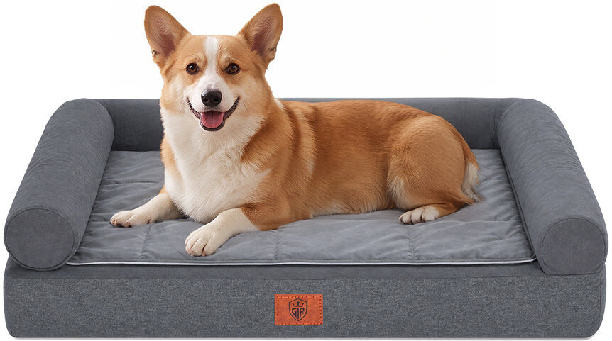17 Stories Dog Bed Pet Bed Black XL-110*79*16CM