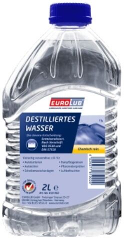EUROLUB 819002 Distilled Water