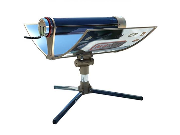 Grill solaire portable, cuisinière solaire pour le camping et les pique-niques, four portable en acier inoxydable, grill d'extérieur