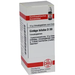 Ginkgo Biloba D 30 Globuli 10 g