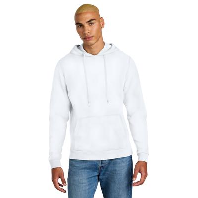 District DT1300 Perfect Tri Fleece Pullover Hoodie in White size 4XL   Triblend