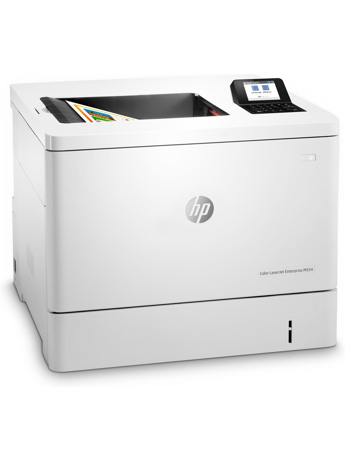 HP LaserJet Enterprise M554dn Color Laser Printer - Farbe - Laser