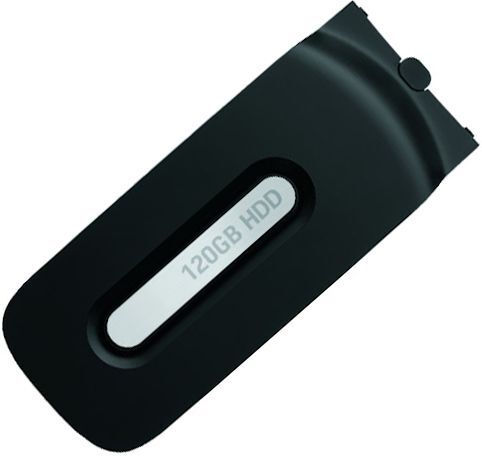 Microsoft Xbox 360 Hard Drive-120GB Elite Zwart (Xbox 360) Gebruikt