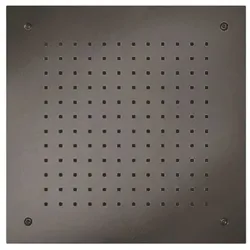 Herzbach Design iX PVD Regenbrause 21.655000.2.40 Deckeneinbau, 500x500mm, Black Steel
