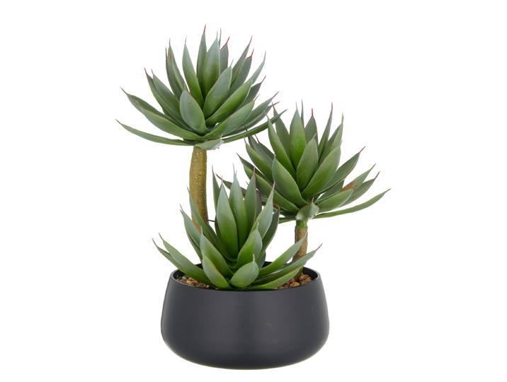 Agave Blue Glow artificielle 17 x 28 x 17cm