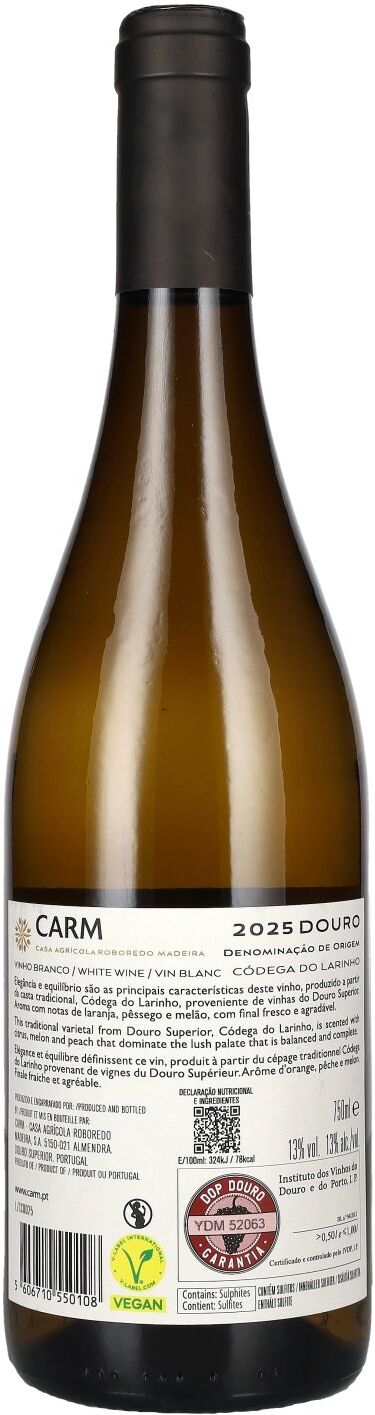 CARM Codega Do Larinho White DOP Douro 2025 13% Vol. 0,75l