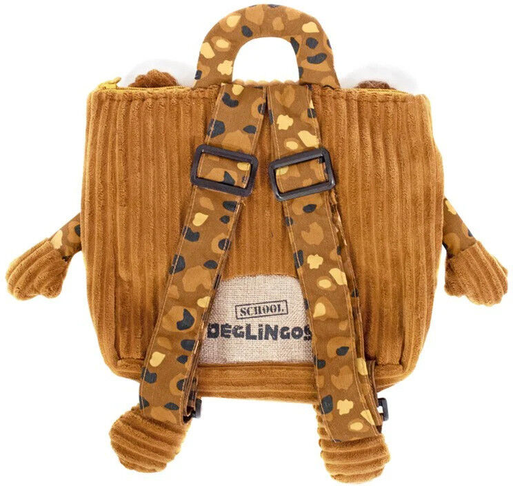 Speculos : Sac à dos velours Tigre - Les Déglingos