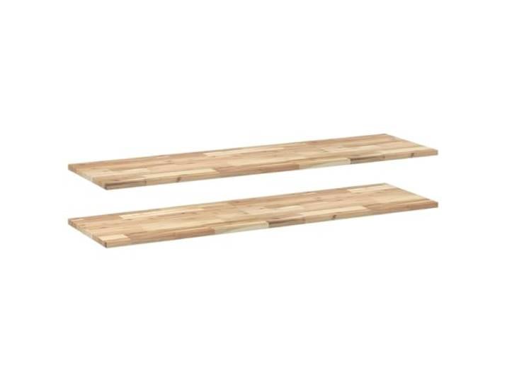 HKTMGDNG Schweberegal 2er Set 120x40cm Akazie Massivholz Wandboard Naturbelassenes Akazien-Massivholz für DIY-Gestaltung in Wohnzimmer, Küche oder Flur. Flexibel kombinierbar.
