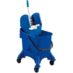 Evo-Products EVO PRODUCTS Einfachfahreimer Poly 30l, Reinigungsutensil, Blau