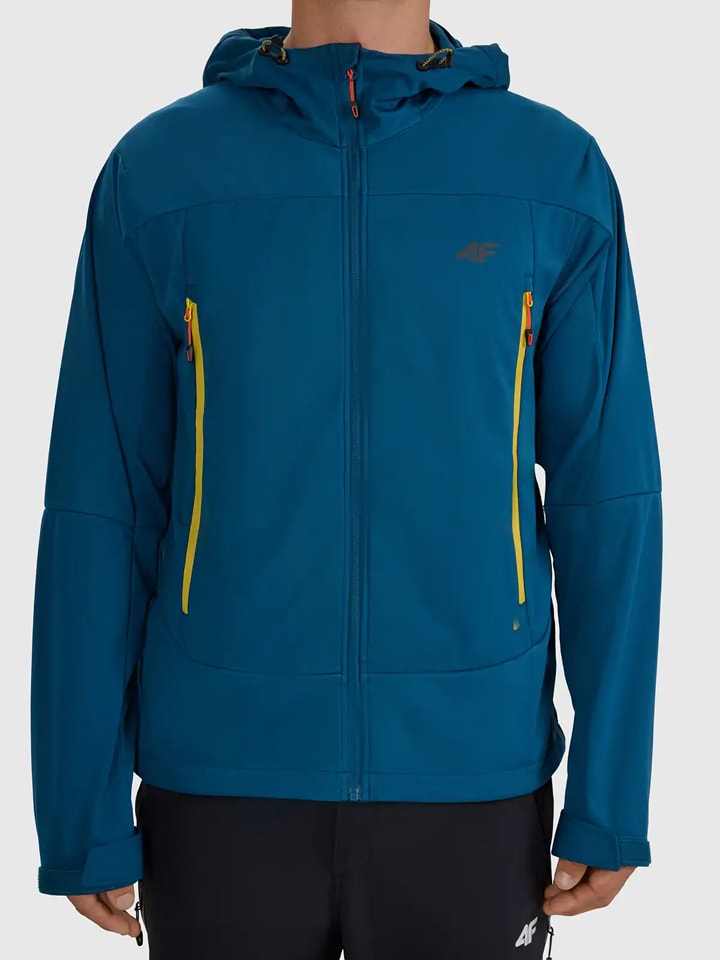 4F Softshelljacke in Dunkelblau - S