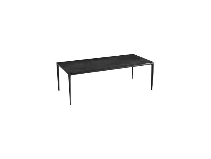Designer Esstisch „Valencia“ aus Keramik, verschiedene Grössen Titan Akante Design