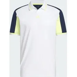 ADIDAS Beyond The Course Vent Twistknit Polo Shirt, Größe 2XL in Weiß Weiß