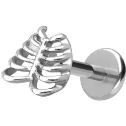 Titan Labret mit Push Fit SKELETT TORSO