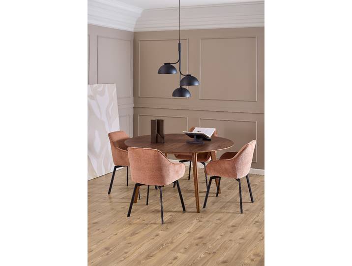 Esstisch Rigby I Ø 140cm Holz/Walnuss