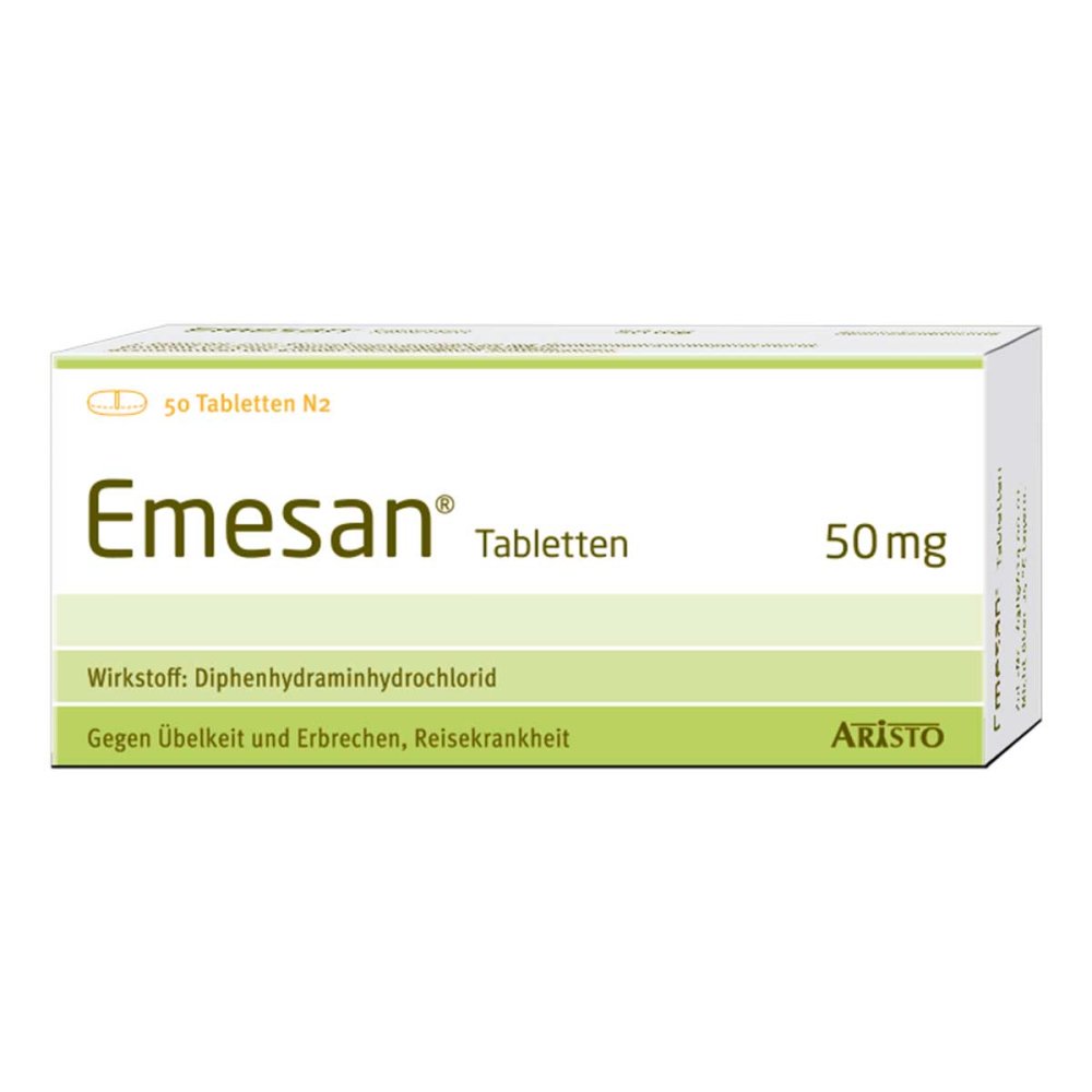 Aristo Pharma GmbH Emesan Reisetabletten 02450983