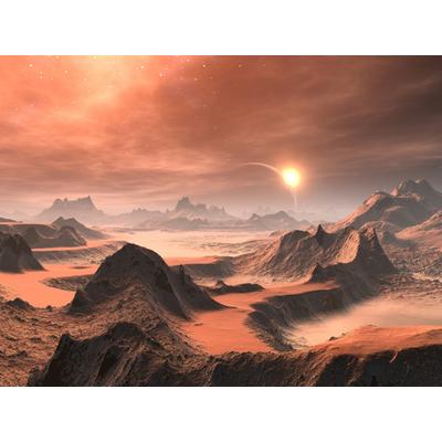 Papermoon "PLANETEN-FUTURISTISCH WELTRAUM MOND GALAXIE UNIVERSUM"