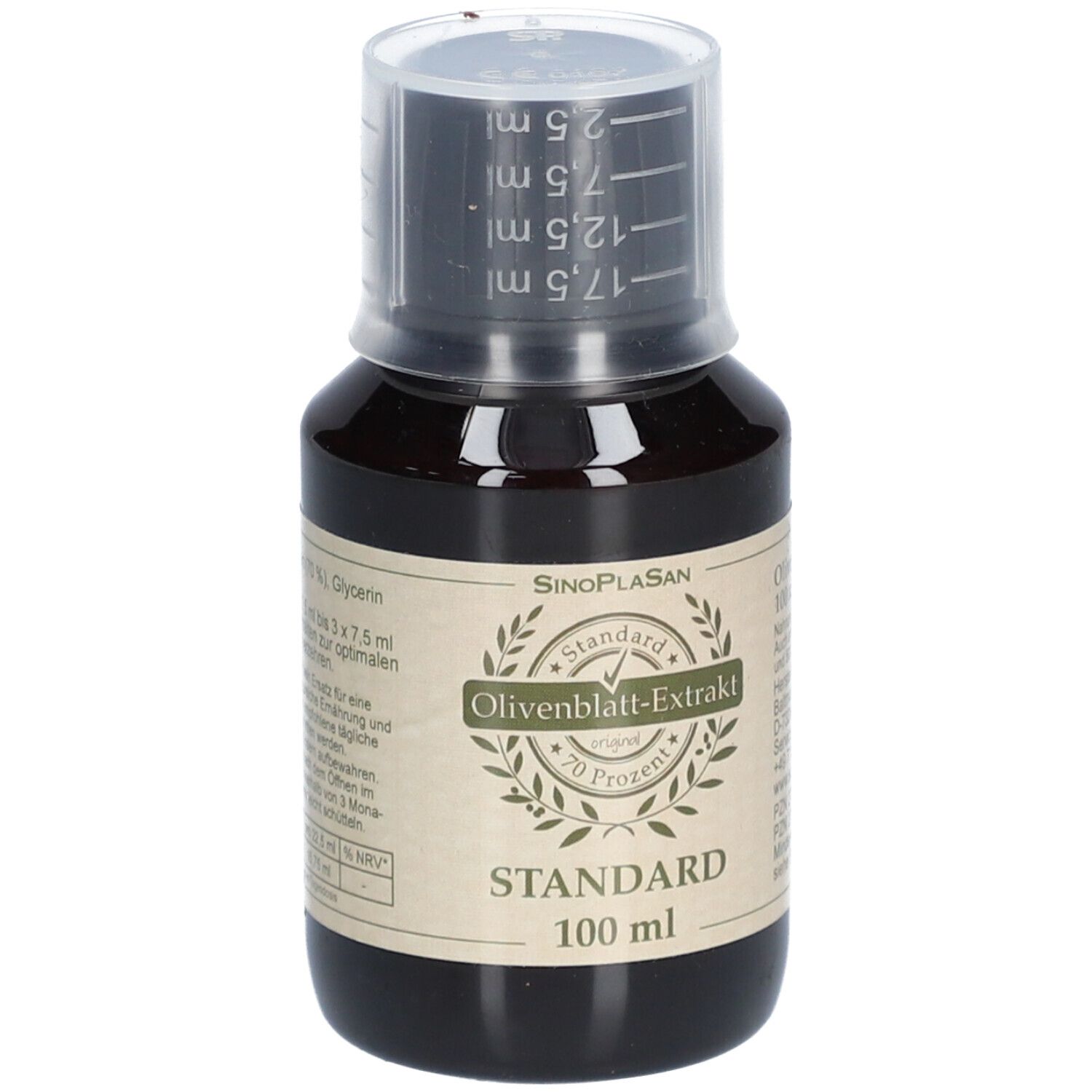 OLIVENBLATT-Extrakt Standard Flüss.z.Einnehmen 100 ml Flüssigkeit