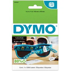 DYMO® Original Etikett für LabelWriter™, Schmucketiketten - weiss - Reißfest, 1 x 1500 Etiketten