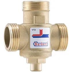Barberi Thermostatisches Mischventil zur Rücklaufanhebung für Festbrennstoffkessel - Kv 3,2 - 60°C G 1'' AG