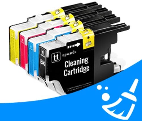 Q-Nomic Pack LC-1240 limpiador cabezales (4 colores)