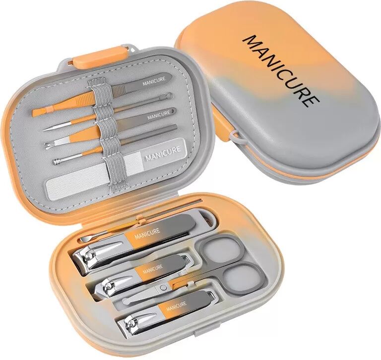 INF Kit de Manucure Multifonctionnel 10 Pièces - Ensemble de Soin des Ongles Professionnel