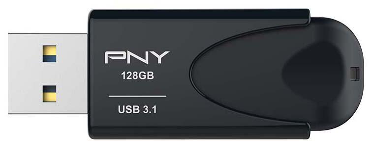 PNY Technologies PNY USB-Stick Attaché 4 schwarz 128 GB FD128ATT431KK-EF