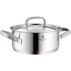 WMF Bratentopf Gourmet Plus, Pfanne + Kochtopf, Silber