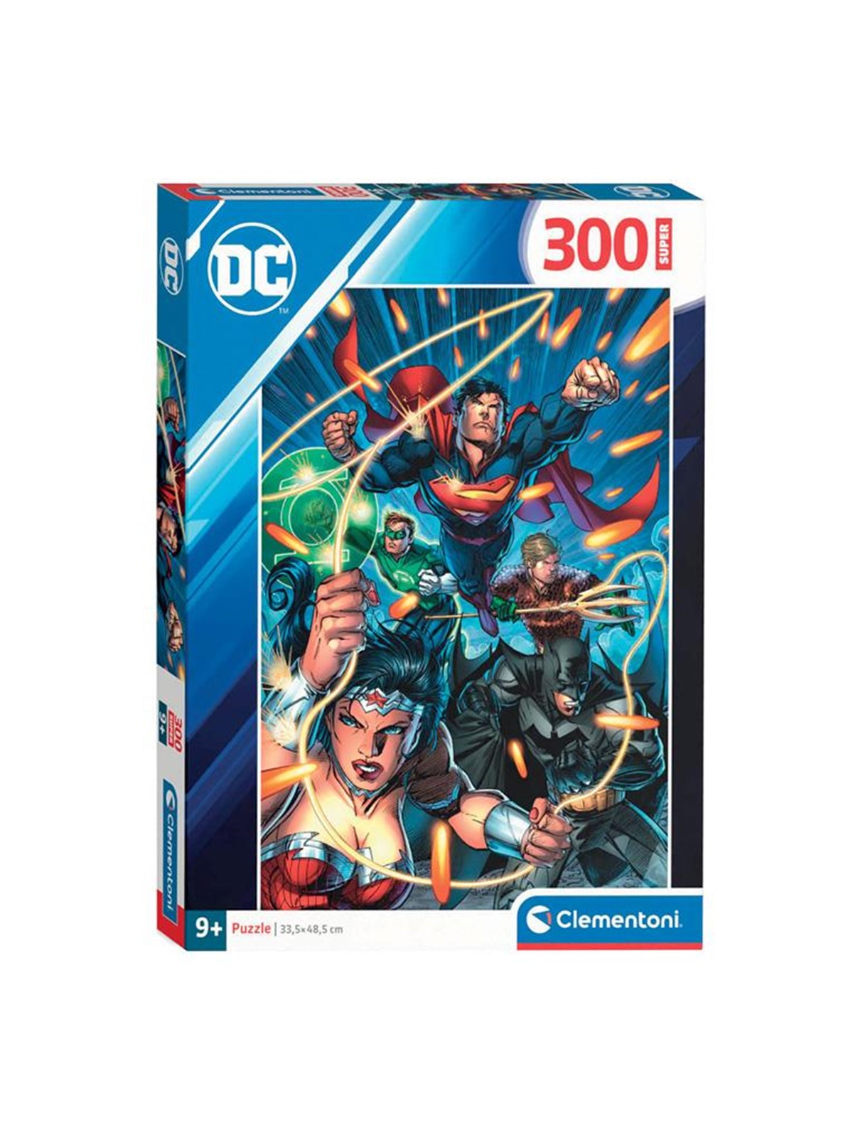 Clementoni Jigsaw Puzzle Super Color DC Comics Justice League 300pcs. 2D Puzzles