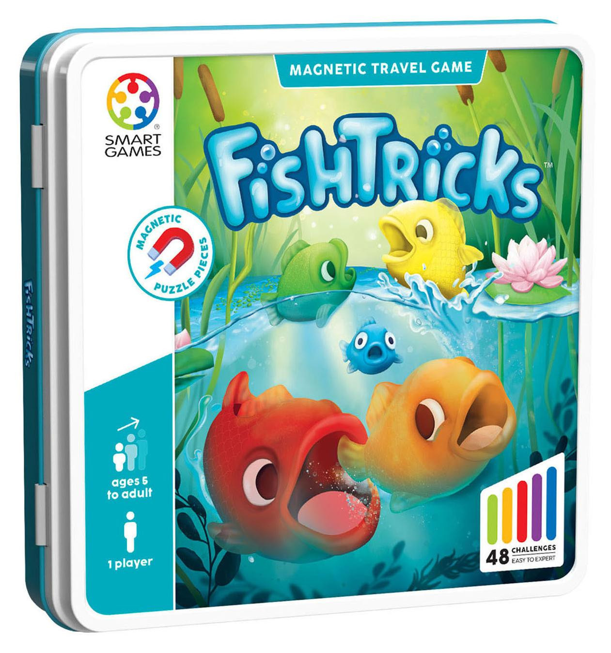 SmartGames Fish Tricks Geheime kast spel voor 5 jaar en ouder