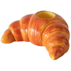 Boltze Kerzenleuchter Croissant, 8,5 x 7 x 3,5 cm, braun