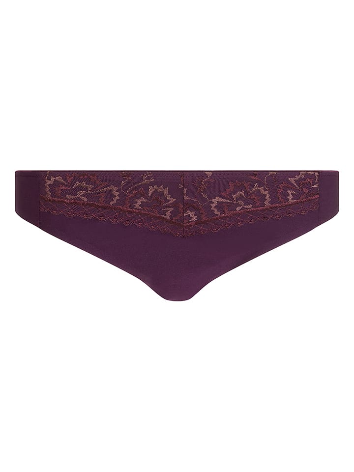 Chantelle Slip in Aubergine - 40