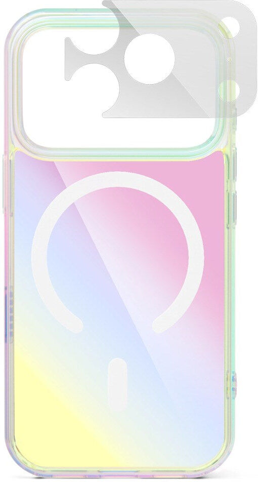 Epico iPhone 18 Pro Max / 17 Pro Max Holographic Hero Mag+ Mobil Cover inkl. Kamerabeskyttelse - MagSafe Kompatibel - Holographic