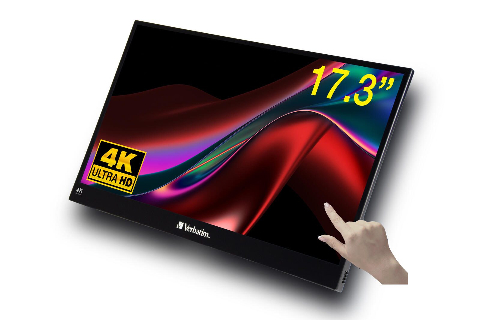 Verbatim PMT-17-4K LCD Touch Monitor 43,9 cm (17.3") 32239