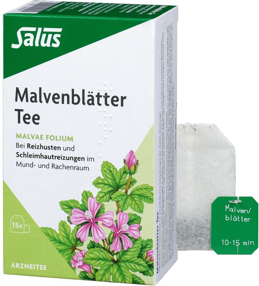 Malvenblätter Arzneitee Bio Salus Filterbeutel 15stk