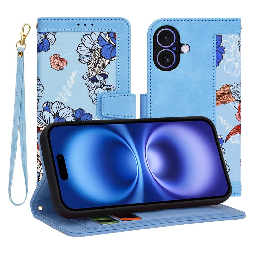 Techsuit - FlipCraft - iPhone 16 - Vibrant Blue (Apple iPhone 16) (56361928)