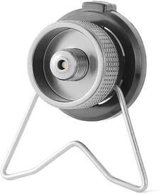 Inspired Living Butane Canister Adapter With Bracket EN417 Lindal Valve Camping Stove Fuel Connector 1pc