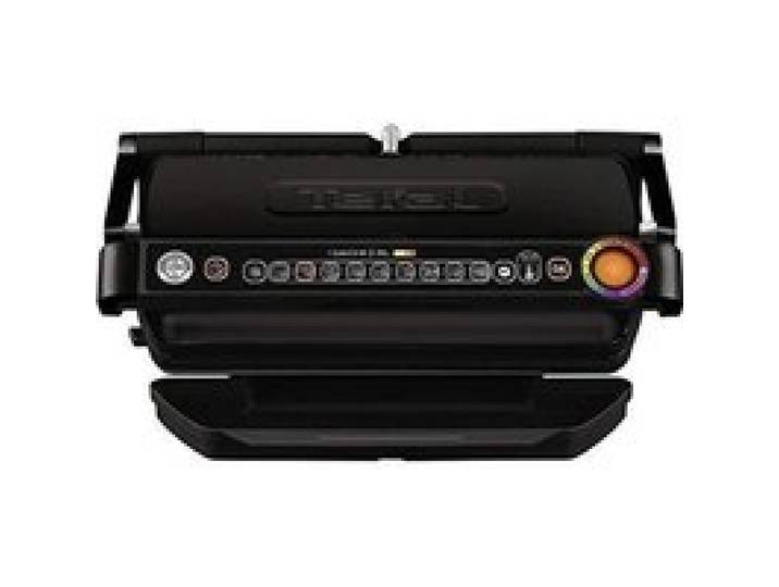 Grill électrique - Tefal - Optigrill+ XL GC722 - Noir - Plaques anti-adhésives - Grande capacité