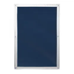 Lichtblick Dachfenster Sonnenschutz Haftfix, ohne Bohren, Verdunkelung, Blau, 36 cm x 56,9 cm (B x L)