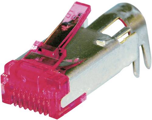 Hirose Electronic TM21P-TM-88P(60) RJ45-Steckverbinder CAT 6 TM21SZ Stecker, gerade Pole: 8P8C Silber