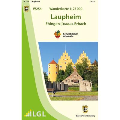 W254 Wanderkarte 1:25 000 Laupheim, Sonstige von , Landesamt für Geoinformation und Landentwicklung Baden-Württemberg (LGL), 978-3-86398-480-9