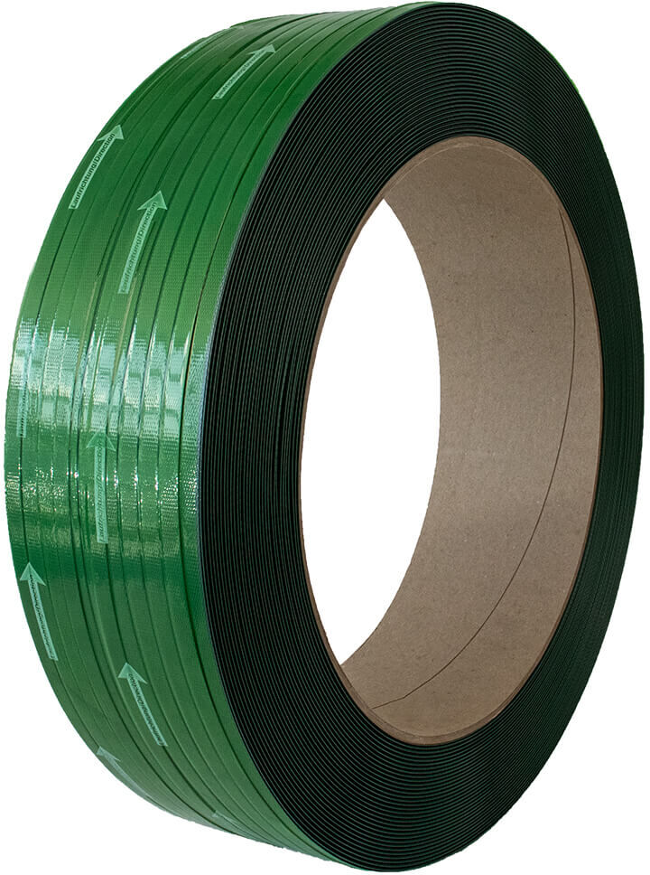 aXpel PET-Umreifungsband 15.5mm x 0.80mm x 1500m grün